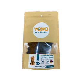 Yoko Лакомство говяжья печень для собак мелких пород, 65 г
