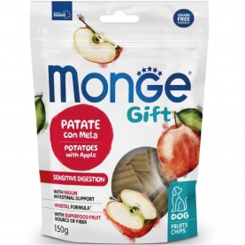 Monge Gift Sensitive digestion Лакомство картофель с яблоком для собак, 150 г