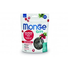 Monge Gift Skin Support Лосось для собак с клюквой Супер «М», 150 г