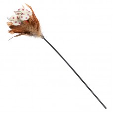 Gigwi FEATHER TEASER Дразнилка с перьями на стеке для кошек, 55 см