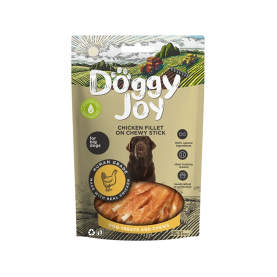 Doggy Joy Лакомство Куриное филе на жевательной палочке для собак, 90 г