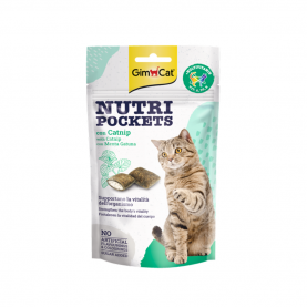 GimCat Лакомство для кошек Подушечки с кошачьей мятой, 60 г