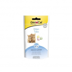 GimCat Kitten Tabs витаминизированные лакомства Таблетки для котят, 40 г