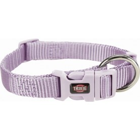 Trixie Ошейник Premium нейлоновый регулируемый S-M, фиолетовый, для собак, 30–45 см / 15 мм