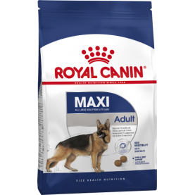 Royal Canin Maxi Adult Сухой корм для собак крупных пород от 15 мес до 5 лет, упаковка 15 кг