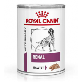 Royal Canin Renal Loaf Паштет для собак с проблемами почек, 410 г