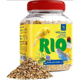 RIO Wild Seeds Mix Корм смесь семян для всех видов птиц, 240 г