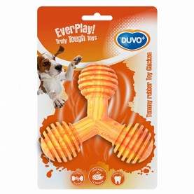 DUVO+ Игрушка для собак резиновая с ароматом курицы 