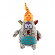 Gigwi PLUSH FRIENDZ Игрушка Медведь с пищалкой для собак, 10 см
