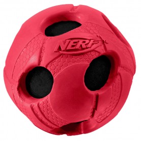 NERF Игрушка Мяч с отверстиями для собак, 5 см