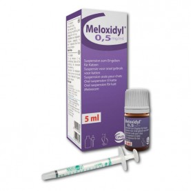 Мелоксидил Суспензия для лечения воспаления при заболеваниях опоно-двигательного апарата для кошек, 5 мл