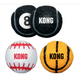 KONG Sport Игрушка мячи спортивные, размер S, 5 см (3 шт)