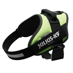 JULIUS-K9 Шлейка IDC неоново-зеленая, размер 1, для собак 23-30 кг