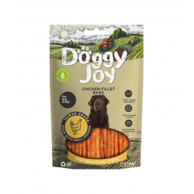 Doggy Joy Лакомство Полоски куриного филе для собак, 90 г
