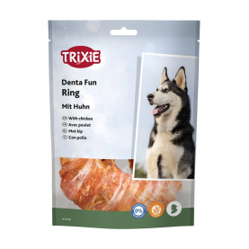 Trixie Лакомство кольцо с курицей для собак, 110 г