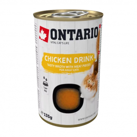 Ontario Суп с курицей для кошек, 135 г