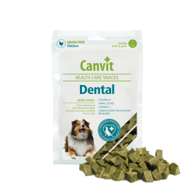 Canvit Dental лакомства с курицей для собак, 200 гр