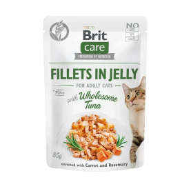 Brit Care Влажный корм для кошек Тунец в желе, 85 г