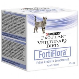 Purina Pro Plan Veterinary Diets Fortiflora Пищевая добавка для кошек для поддержания баланса микрофлоры, 1 шт x 1 г