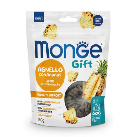 Monge Gift Лакомство с ягненком и ананасом для собак, 150 г