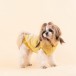 PUPPIA Толстовка для собак с капюшоном "Willa", горчичный, S, 19.5 см
