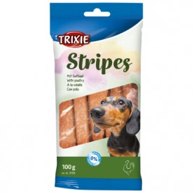Trixie Лакомство Stripes полоски из курицы для собак, 100 г