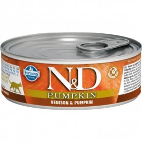 N&D Pumpkin Влажный корм c олениной, тыквой для кошек, 70 г