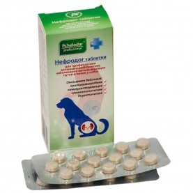Pchelodar НЕФРОДОГ таблетки для собак для профилактики мочекаменной болезни, 30 таблеток