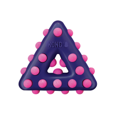 KONG Dotz Игрушка треугольник для собак, размер L