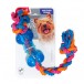Gigwi CATCH & FETCH Игрушка Косточка на веревке резиновая малая для собак, 26 см