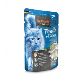 Leonardo Finest Selection Trout + Catnip влажный корм для кошек, 85 г