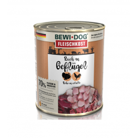 Bewi Dog poultry Влажный корм для собак, 800 г