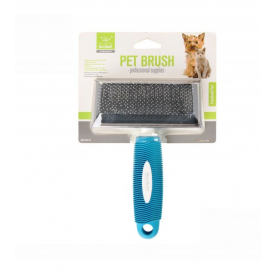 Nunbell Пуходерка с пластиковой ручкой (с каплями)