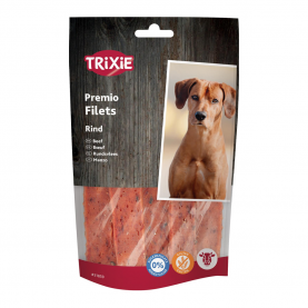 Trixie Лакомство Premio Filets жевательное филе говядины для собак, 80 г