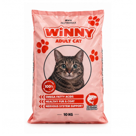 Winny Сухой корм для взрослых кошек со вкусом рыбы, на развес 1 кг