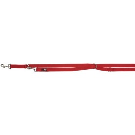 Trixie Поводок-перестежка Premium нейлоновая L-XL, красная, 2 м / 25 мм