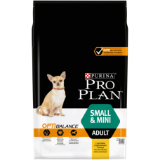 Purina Pro Plan Сухой корм с курицей для взрослых собак мелких и карликовых пород, упаковка 7 кг