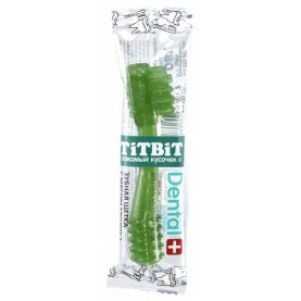 Titbit Зубная щетка с мясом кролика для собак мелких и карликовых пород, 13 г