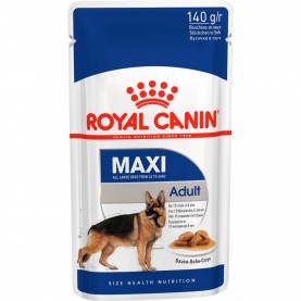 Royal Canin Maxi Adult Gravy Влажный корм для собак крупных пород от 15 месяцев до 8 лет, 140 г