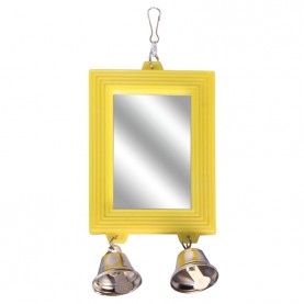 Triol Игрушка-зеркало Колокольчики для птиц, 80 x 175 мм