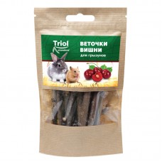 Triol Standard Лакомство веточки вишни для грызунов, 40 г