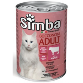 Simba Влажный корм с телятиной для кошек, 415 г