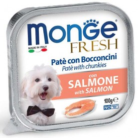 Monge Fresh Влажный корм с лососем для собак, 100 г