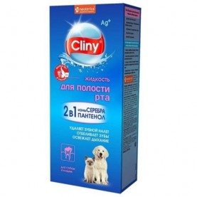 Cliny Жидкость для полости рта для кошек и собак, 100 мл