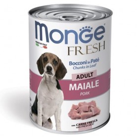 Monge Fresh Влажный корм со свининой для собак, 400 г