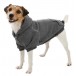 Trixie Худи с капюшоном Flensburg серый для собак, размер М, 45 см