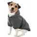 Trixie Худи с капюшоном Flensburg серый для собак, размер М, 45 см