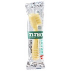 Titbit Зубная щетка с сыром для собак мелких и карликовых пород, 13 г