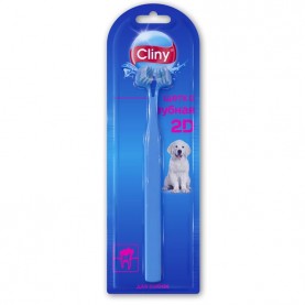 CLINY Зубная щетка 2D для собак