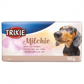 Trixie Лакомство Milchie белый шоколад для собак, 100 г